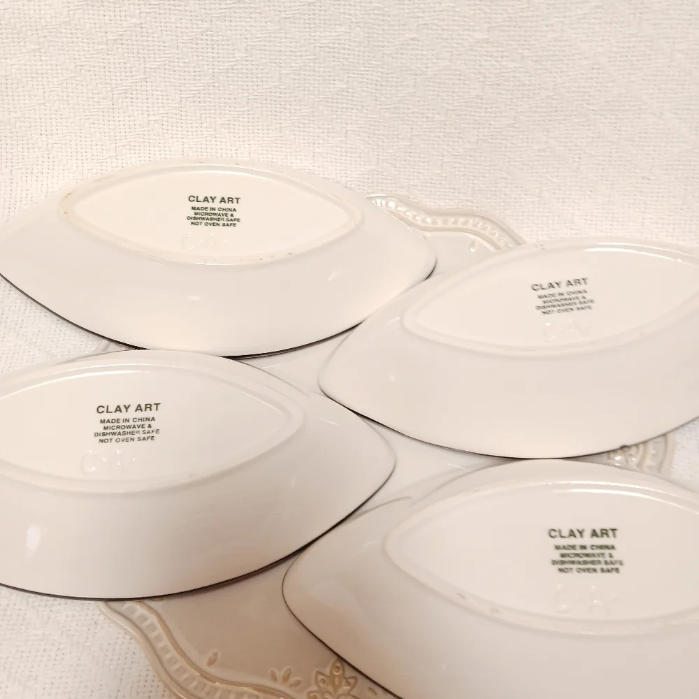 Ceramic Football Touchdown Dishes